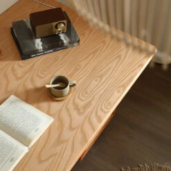 Anya Office Desk With Storage & Office Chair, Ash Wood & Rattan(Anya Office Desk) -Weilai Concept 9 b9c6194e 2e74 4f7c b84b 154b29d395d9