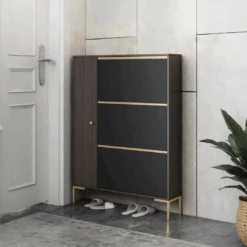 CASA Shoe Storage, Hallway Storage, Dark Oak(Casa Shoe Storage Hallway Storage Dark Oak)