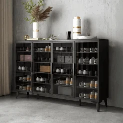 Camila Shoe Storage, Black(Camila Shoe Storage Black)