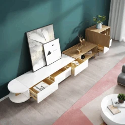 Harper TV Stand, Oak(Harper Tv Stand Oak)