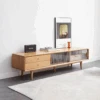 Kerry TV Stand, Light Oak(Kerry Tv Stand)