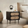 Matthew Bedside Table, Rattan(Matthew Bedside Table Rattan)