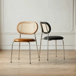 Weilai Concept -Weilai Concept Ozzie Rattan Dining Chair Round Seat Pad