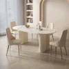 Peru Oval Dining Table, White(Peru Oval Dining Table White)
