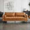 Porto Two Seater Sofa, Real Leather(Porto Two Seater Sofa Italian Genuine Leather)