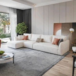 R77 Dexter Three Seater Sofa, Modular Sofa, Leathaire(R77 Dexter Three Seater Sofa)