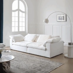 Ransom Two Seater Sofa, Linen(Ransom Two Seater Sofa Linen)