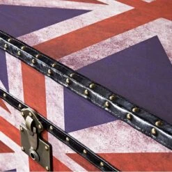 Aviator Union Jack Suitcase Coffee Table, Industrial Storage(Aviator Union Jack Suitcase Coffee Table Industrial Storage) -Weilai Concept aviator union jack suitcase coffee table industrial storage weilai concept weilai concept 4