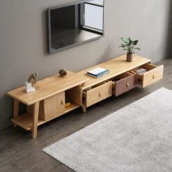 Brandy TV Stand, Oak(Brandy Tv Stand Oak) -Weilai Concept brandy tv stand oak weilai concept weilai concept 3