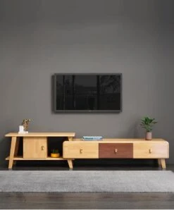 Brandy TV Stand, Oak(Brandy Tv Stand Oak) -Weilai Concept brandy tv stand oak weilai concept weilai concept 5