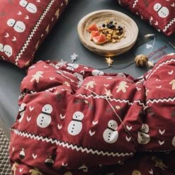 CA514 Cotton Duvet Cover + Bed Sheet + 2 Pillowcases, King, More Patterns Available(Ca414 Cotton Duvet Cover Bed Sheet 2 Pillowcases King More Patterns Available) -Weilai Concept ca514 cotton duvet cover bed sheet 2 pillowcases king more patterns available weilai concept pattern 12 weilai concept 13