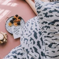 CA514 Cotton Duvet Cover + Bed Sheet + 2 Pillowcases, King, More Patterns Available(Ca414 Cotton Duvet Cover Bed Sheet 2 Pillowcases King More Patterns Available) -Weilai Concept ca514 cotton duvet cover bed sheet 2 pillowcases king more patterns available weilai concept pattern 2 weilai concept 3