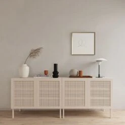 Gummy Cane Shoe Storage, Natural Rattan & Oak(Gummy Cane Shoe Storage Oak) -Weilai Concept cane shoe storage natural rattan oak weilai concept weilai concept