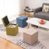 Cube Footstool With Storage(Cube Footstool With Storage)