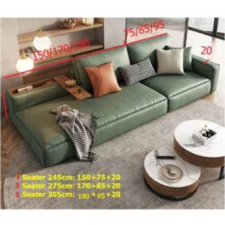 Cyril L511 Two Seater, Three Seater, Four Seater Sofa, Armchair, Modular Sofa(Cyril L511 Two Seater Sofa) -Weilai Concept cyril 000bebc0 fd7c 4b77 a0d5 aa09d75ab704