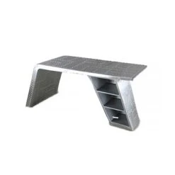 Timothy Oulton Aviator Aviation Desk, Office Desk, Aluminium(Timothy Oulton Aviator Aviation Desk) -Weilai Concept g5 aviator office desk weilai concept weilai concept 2