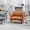 Muuto Outline Style Armchair, 2 Seater, Leather(Muuto Outline Style Armchair Leather)