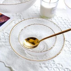 HO51 A Set Of Two Salad Bowls, Glassware(Ho51 Glassware) -Weilai Concept ho51 a set of two salad bowls glassware weilai concept weilai concept 3
