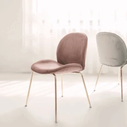 Lule Dining Chair, Velvet(Lule Dining Chair Velvet) -Weilai Concept lule dining chair velvet weilai concept weilai concept 4