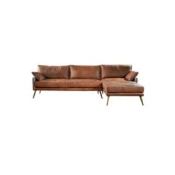 Luna Three Seaters Sofa, Three Seater Corner Sofa, Real Leather(Luna Three Seaters Sofa Italian Genuine Leather) -Weilai Concept luna three seaters sofa italian genuine leather weilai concept weilai concept 7