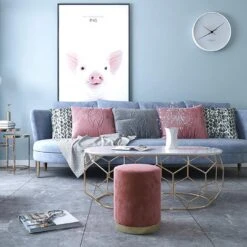 Valeria Footstool, Velvet(Valeria Footstool Velvet) -Weilai Concept oeI E 10