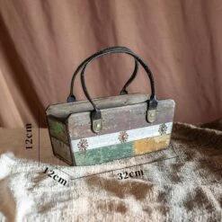 OX21 A Set Of Three Wood Handbags, Decoration(Ox21 A Set Of Three Wood Handbags Decoration) -Weilai Concept ox21 a set of three wood handbags decoration weilai concept weilai concept 4