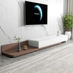 Pina Extendable TV Stand, Plywood(Pina Extendable Tv Stand Plywood) -Weilai Concept pina extendable tv stand plywood weilai concept weilai concept 6