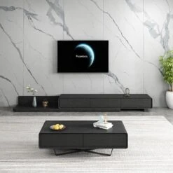 Pina Extendable TV Stand, Plywood(Pina Extendable Tv Stand Plywood) -Weilai Concept pina extendable tv stand plywood weilai concept weilai concept 9