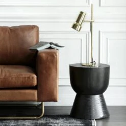 R86 Side Table, Black Oak(R86 Side Table Black Oak) -Weilai Concept r86 side table black oak weilai concept weilai concept 3