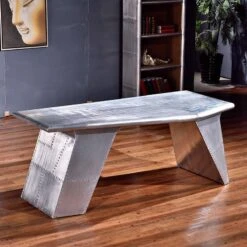 U8 Aviator Office Desk, Aviation Desk, Aluminium(U8 Aviator Office Desk) -Weilai Concept u8 aviator office desk weilai concept weilai concept 3