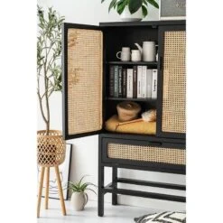 Uno G9 Rattan Sideboard, Bookcase, Wardrobe(Uno G9 Rattan Cabinet Bookcase) -Weilai Concept uno g9 rattan cabinet bookcase weilai concept weilai concept 3