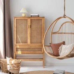 Uno G9 Rattan Sideboard, Bookcase, Wardrobe(Uno G9 Rattan Cabinet Bookcase) -Weilai Concept uno g9 rattan cabinet bookcase weilai concept weilai concept 6