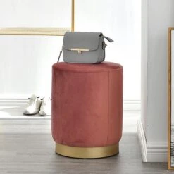 Valeria Footstool, Velvet(Valeria Footstool Velvet) -Weilai Concept valeria footstool velvet weilai concept weilai concept 3