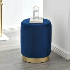 Valeria Footstool, Velvet(Valeria Footstool Velvet) -Weilai Concept valeria footstool velvet weilai concept weilai concept 9