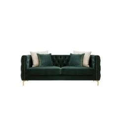 WH215 Three Seater Corner Sofa, Velvet(Wh215 Three Seater Sofa) -Weilai Concept wh215 three seater corner sofa velvet weilai concept weilai concept 2
